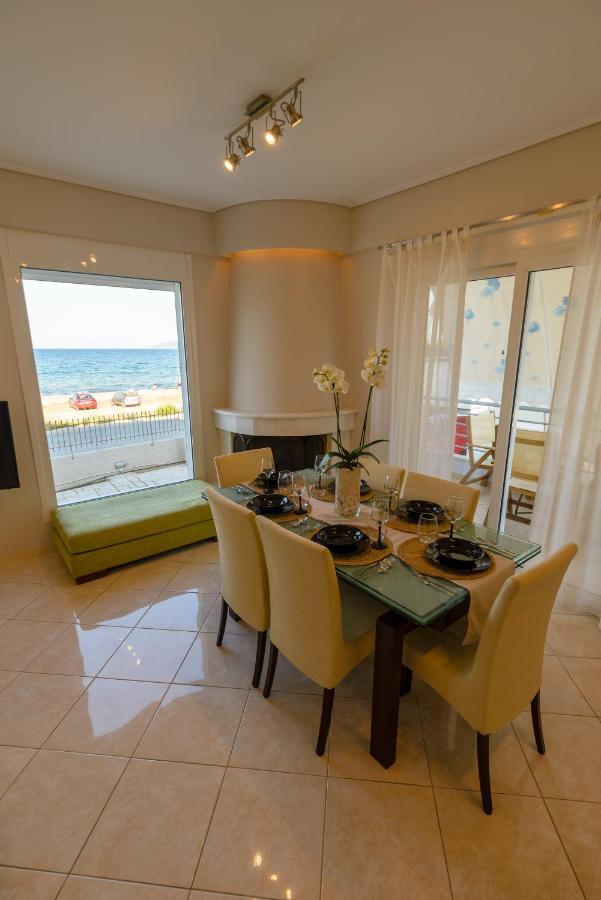 Lemoni Luxury Residence In Front Of The Sea Kechries Exterior foto