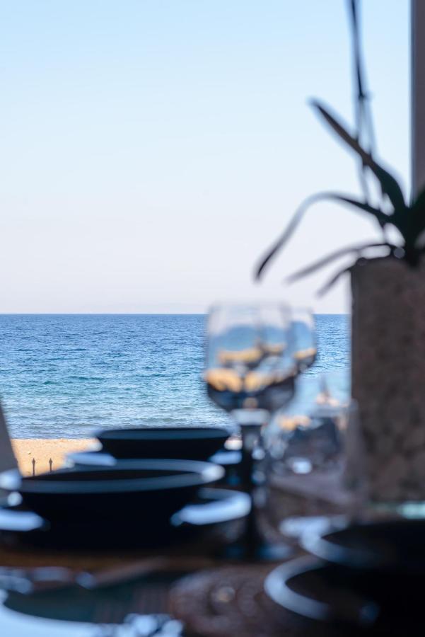 Lemoni Luxury Residence In Front Of The Sea Kechries Exterior foto
